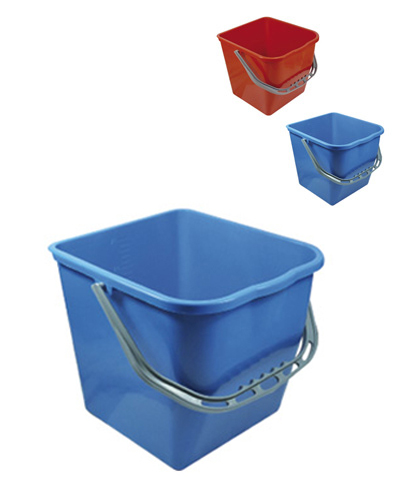 Cubo 25 litros. Azul / Rojo. (04380AZ, 04380RJ). Azul